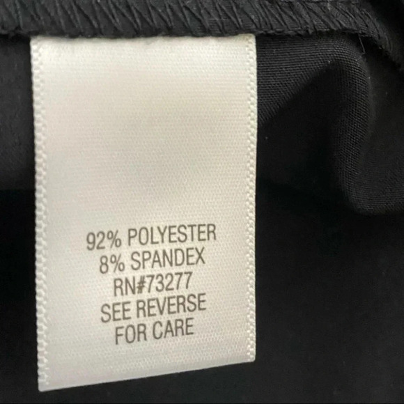 Croft & Barrow XXL ankle length black pants - Picture 5 of 6